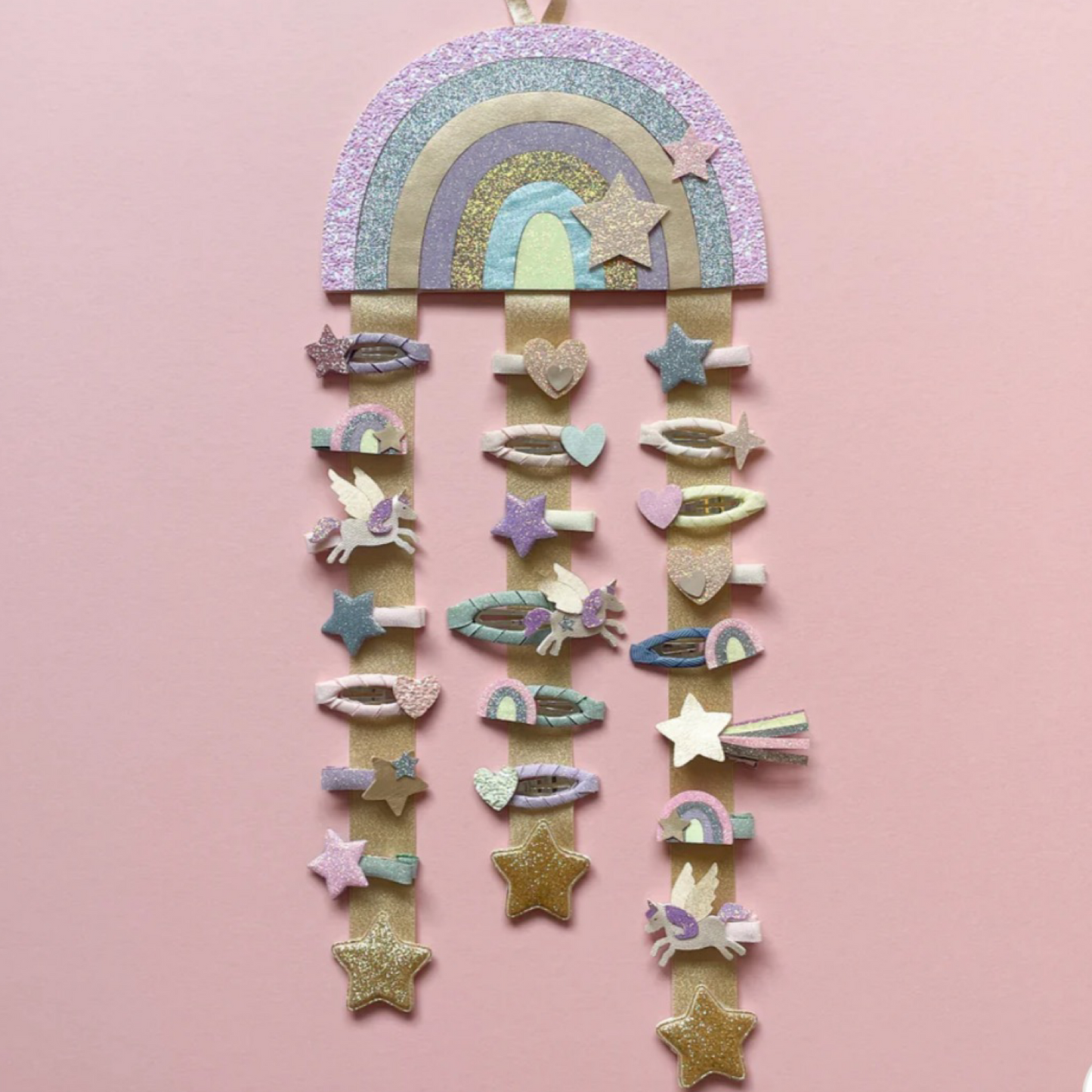 Rainbow wall hanger