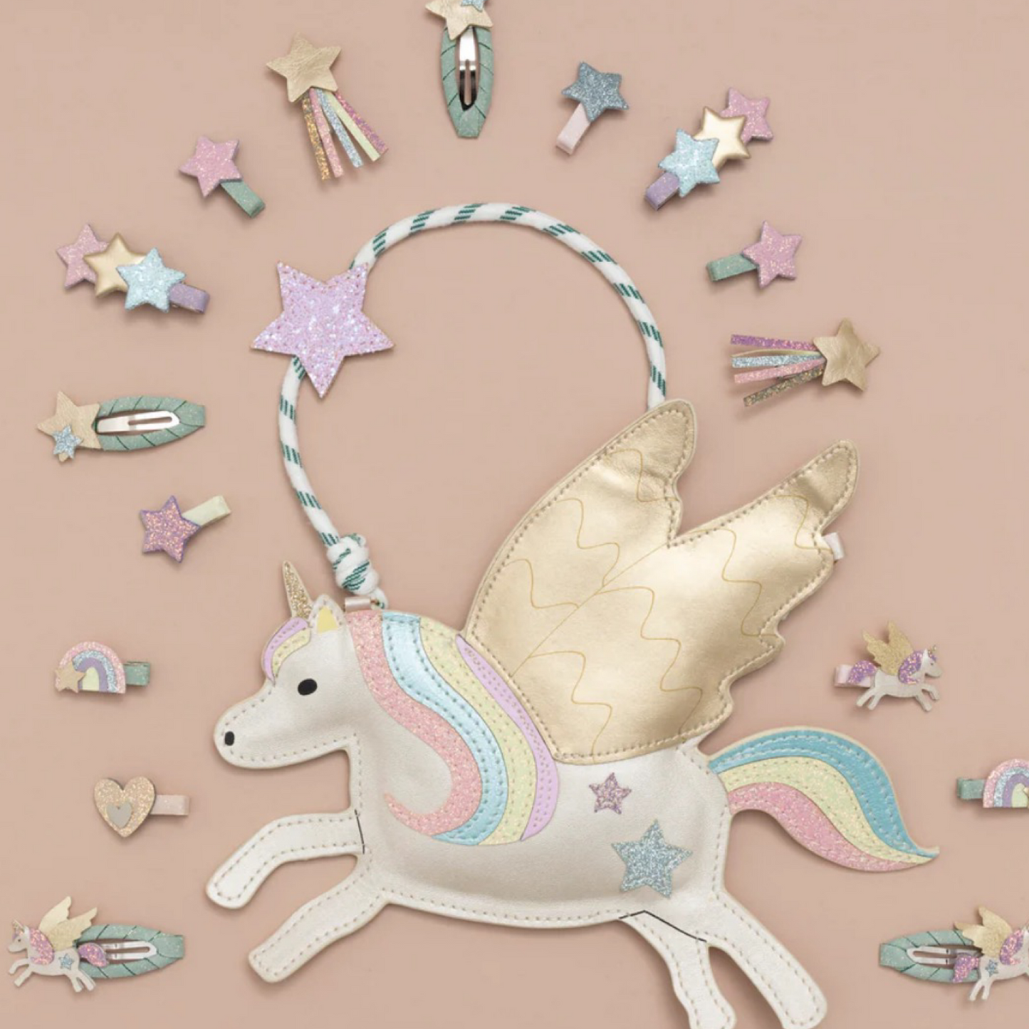 Flying unicorn bag
