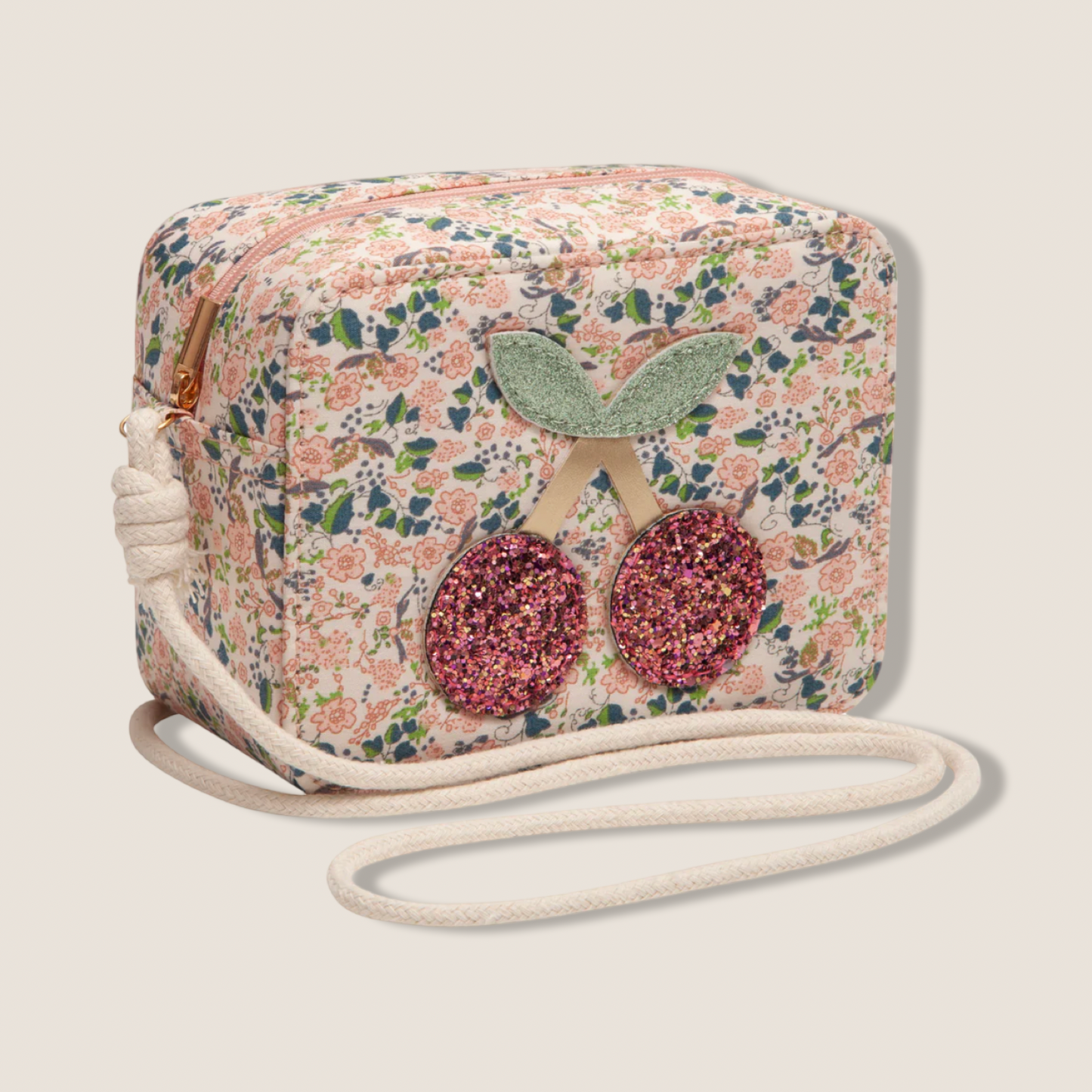 Floral cherries bag