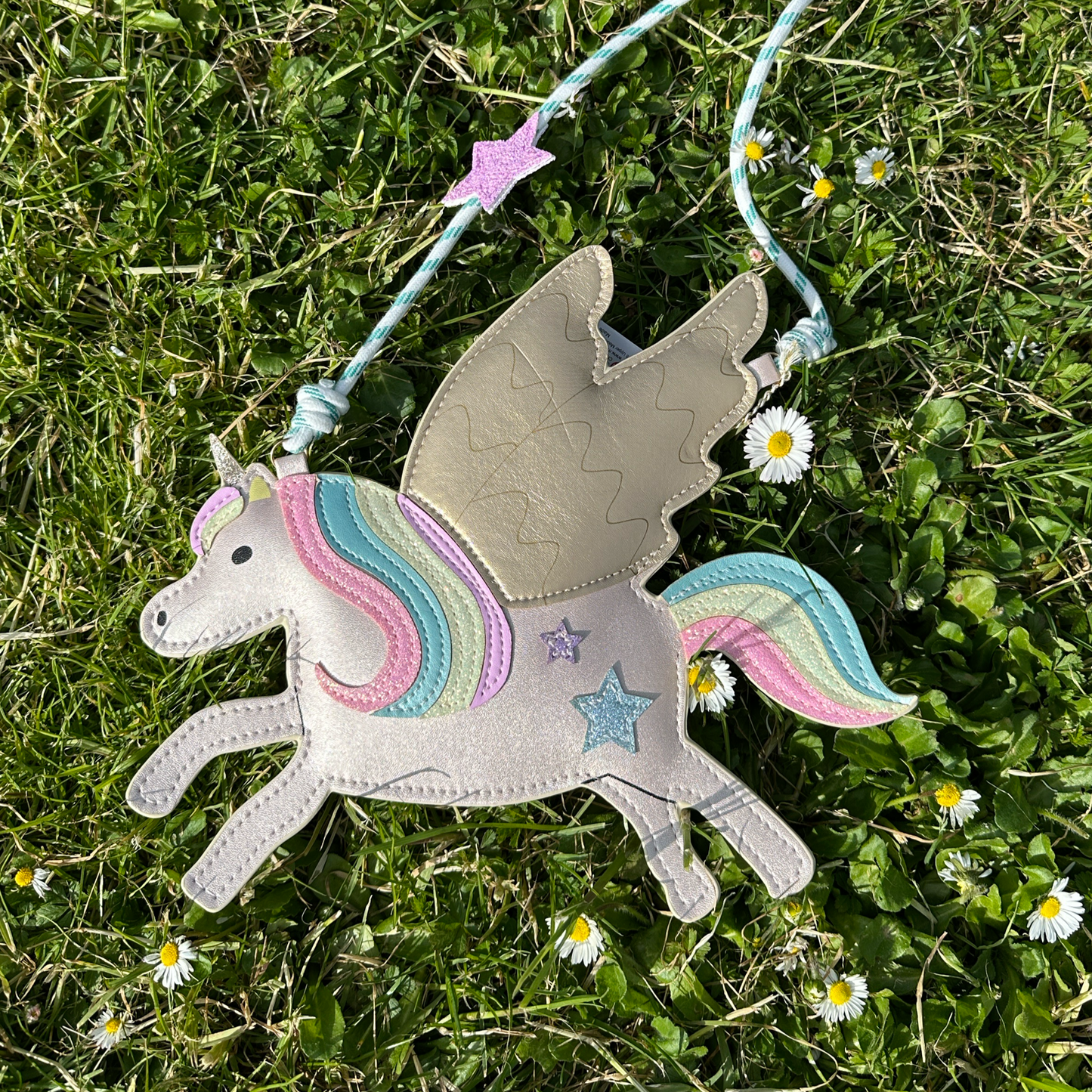 Flying unicorn bag