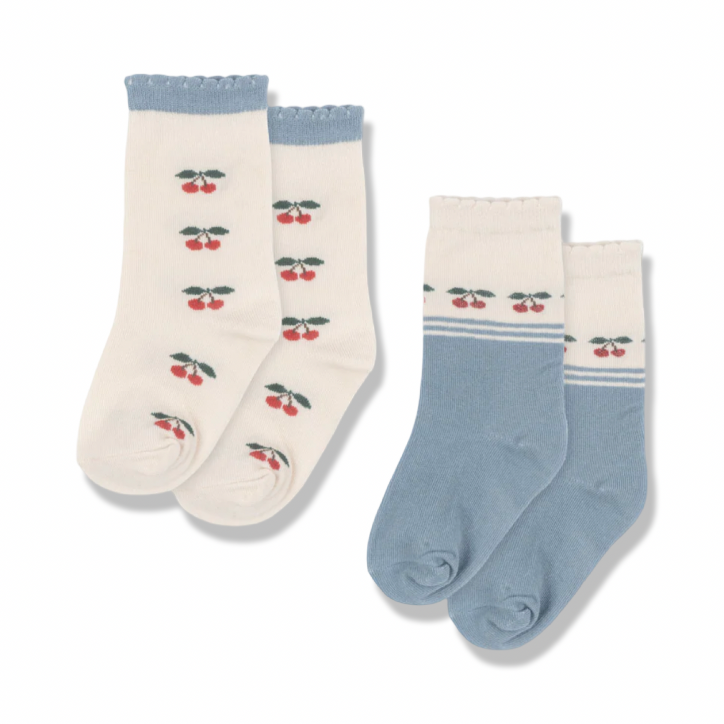 2 pack cherry socks