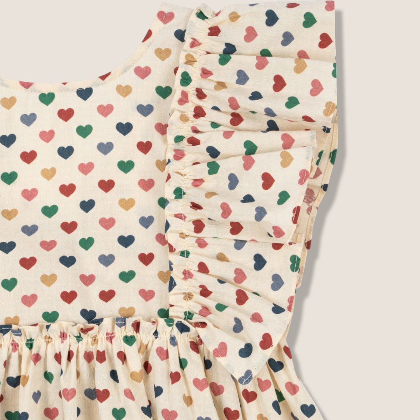 Evia bow dress GOTS