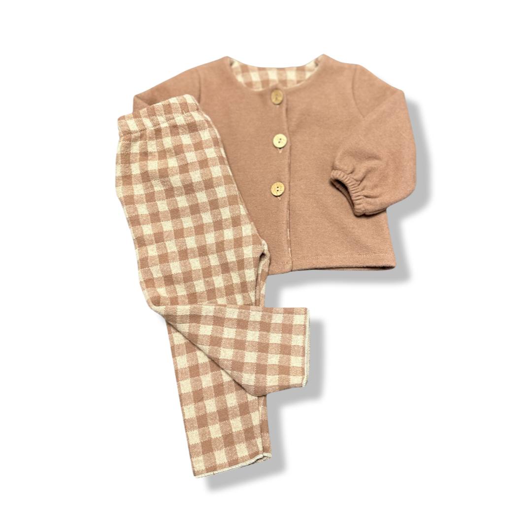 cardigan unito pink
