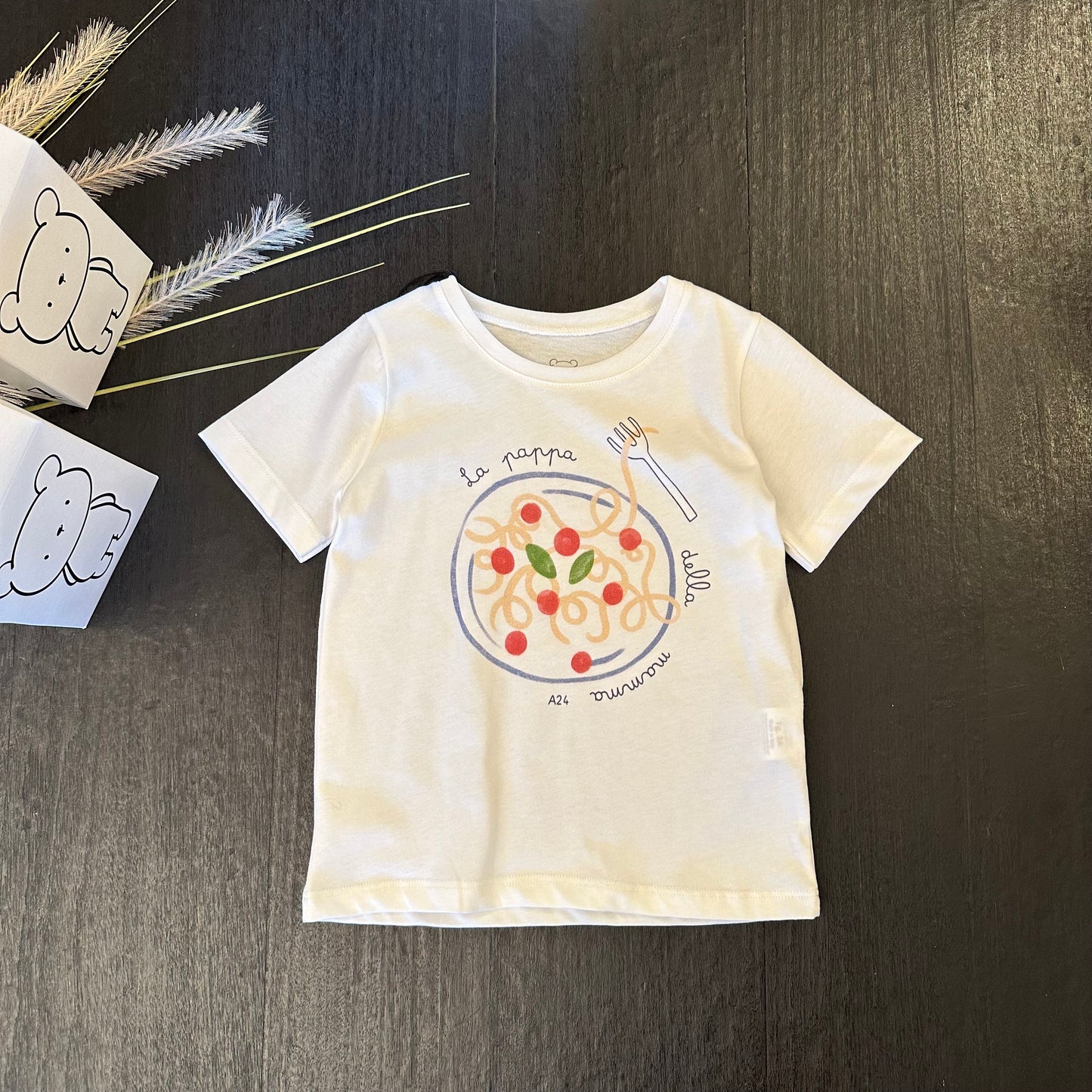 T-shirt in jersey di cotone - la pappa della mamma