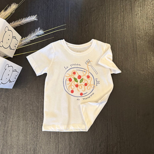 T-shirt in jersey di cotone - la pappa della mamma