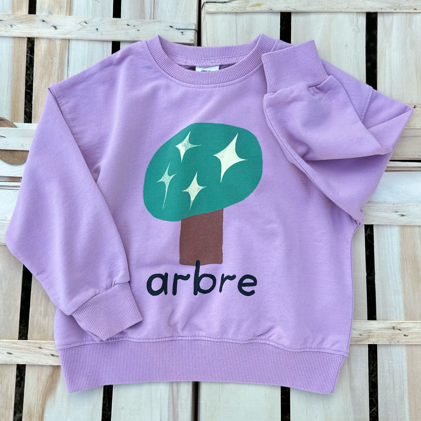 Arbre Sweatshirt light purple