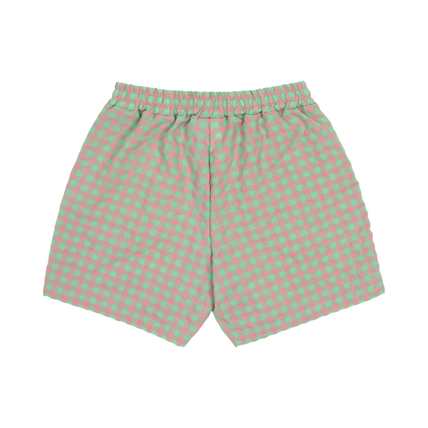 Play Checked Woven Shorts