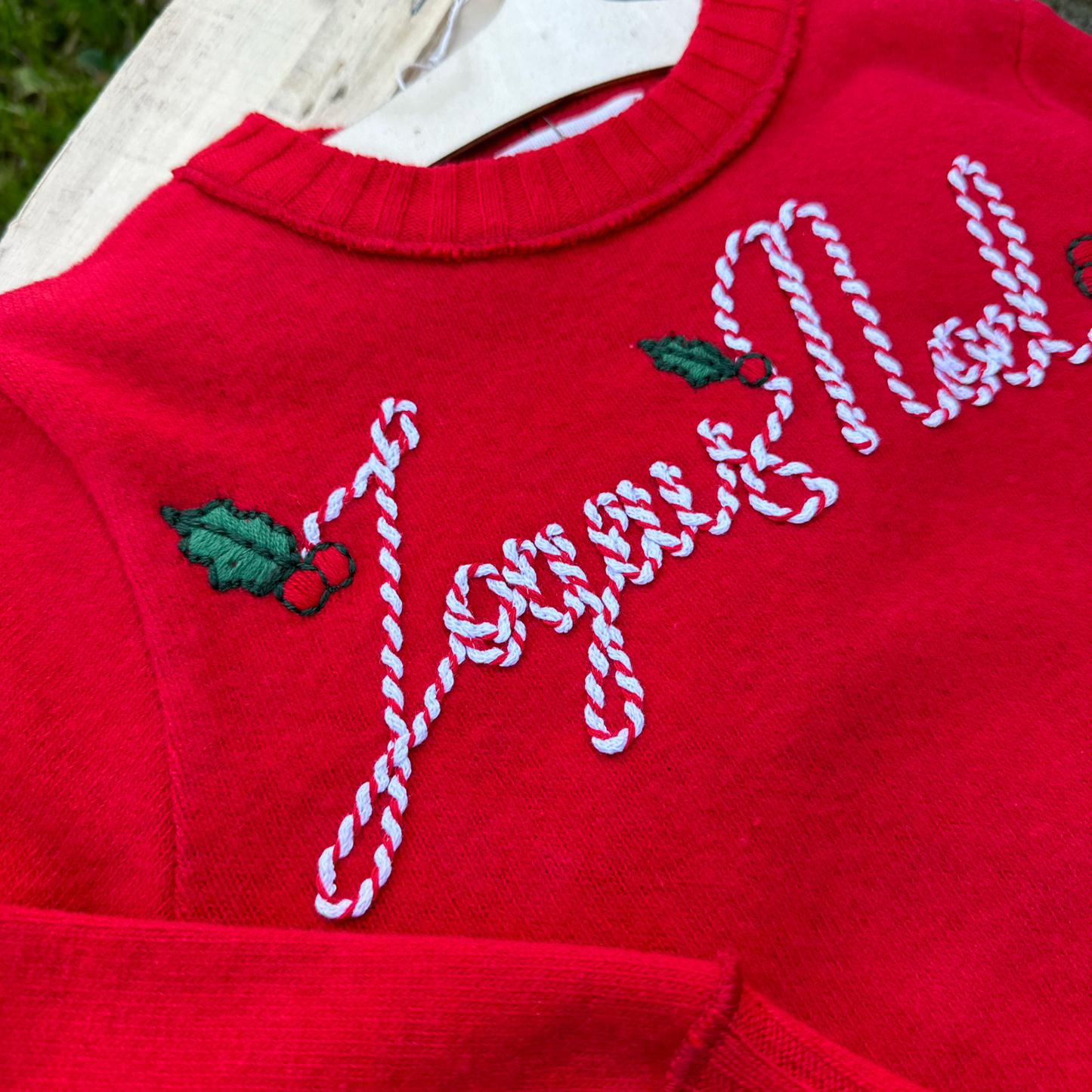 maglione Noel rosso