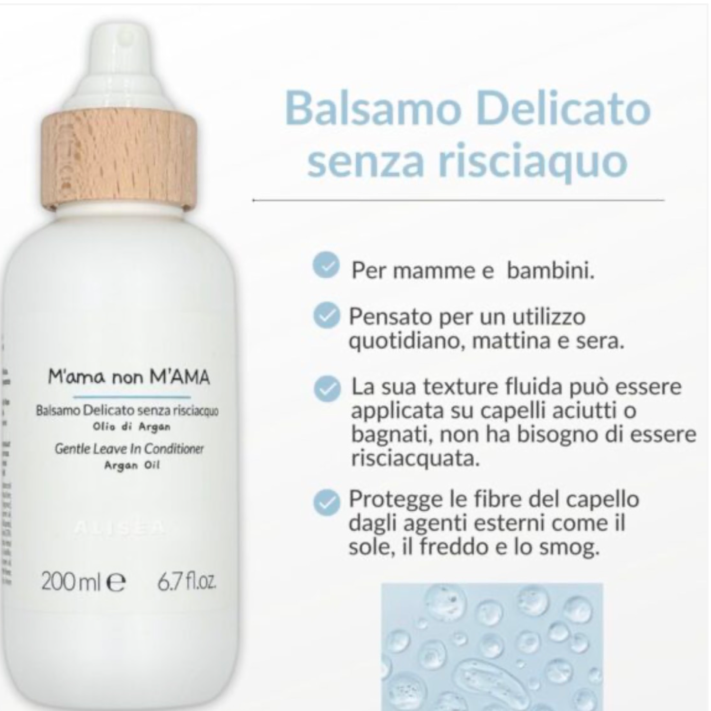 Balsamo delicato senza risciacquo