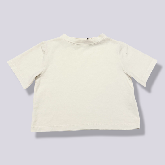 t-shirt basic avorio