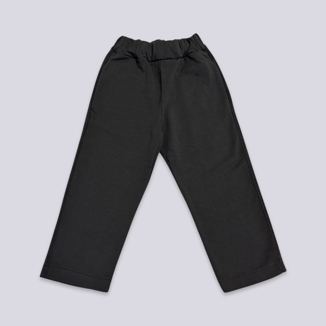 pantalone felpa antracite