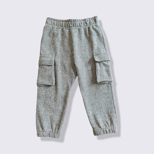 pantalone cargo spigato