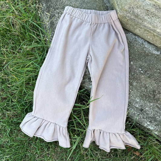 pantalone trombetta cameo rose